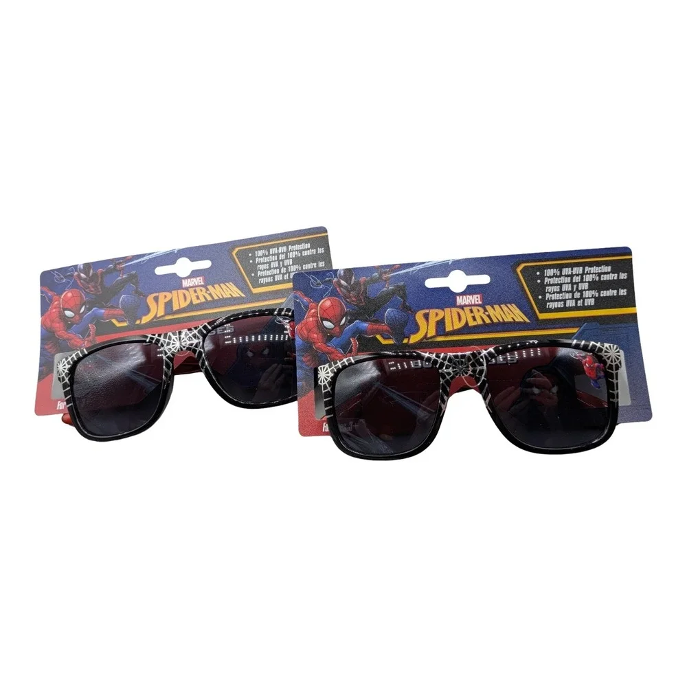 Marvel Spiderman Kids Sunglasses Black Web Design UV Protection 10265227.MCV